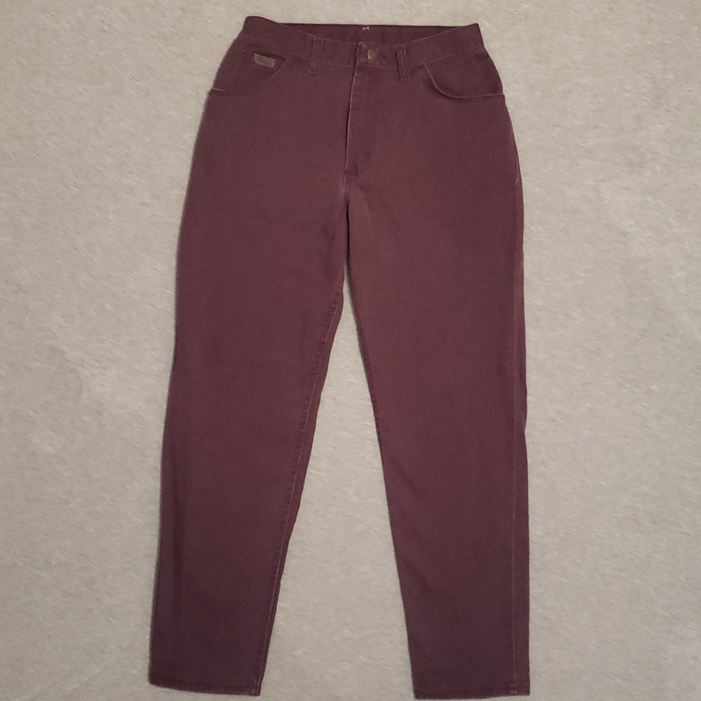 Vintage 80's Wrangler Purple "Mom" Jeans - Picture 6 of 15